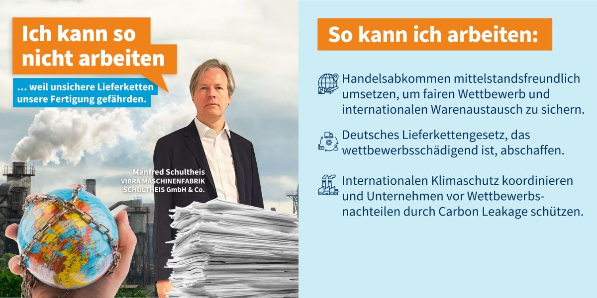 Forderung zur Bundestagswahl Forderung zur Bundestagswahl